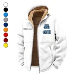 The ODU Power Winter Fleece Jacket, Extreme Cold Fleece Coat HVN1454OD - White