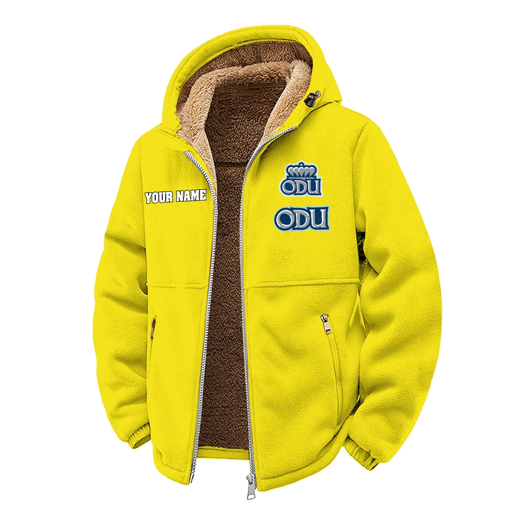The ODU Power Winter Fleece Jacket, Extreme Cold Fleece Coat HVN1454OD - Yellow - Image 2