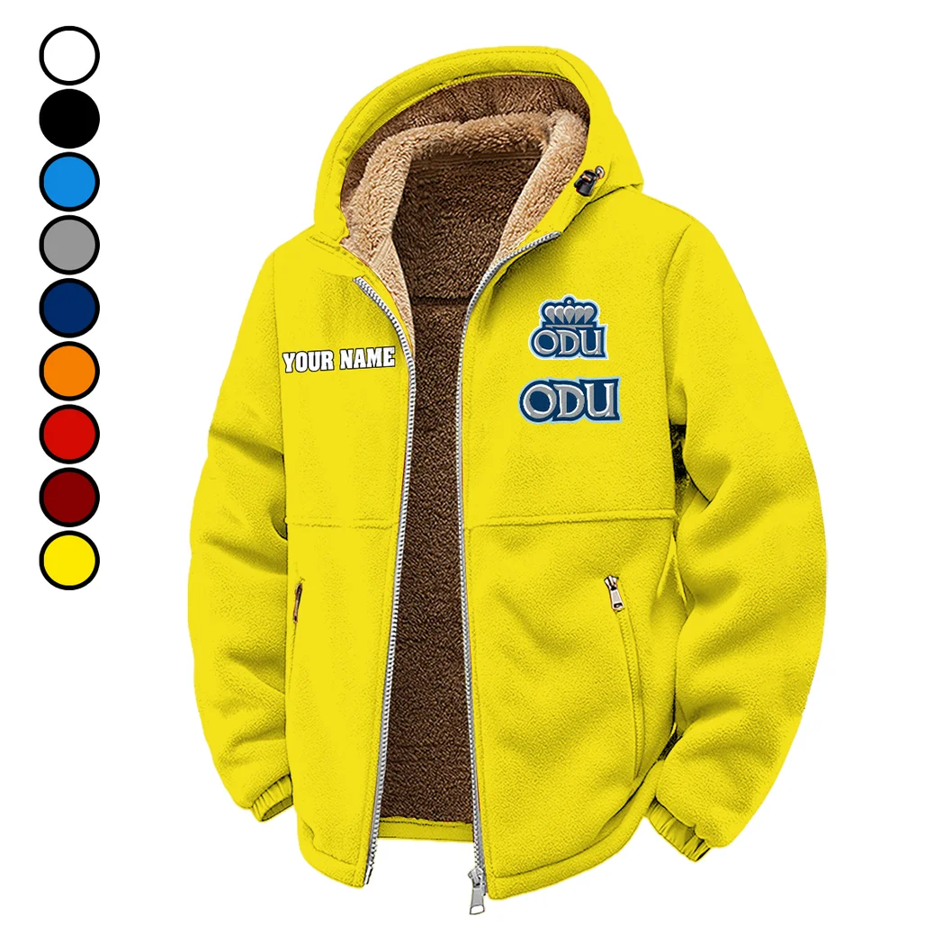 The ODU Power Winter Fleece Jacket, Extreme Cold Fleece Coat HVN1454OD - Yellow