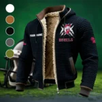 The Ole Miss Elite Fleece-Lined Hooded Jacket, Multi-Sport Winter Active Top HVN1454OM - Black