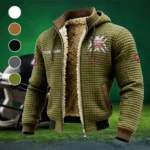 The Sooner Elite Fleece-Lined Hooded Jacket, Endurance Sport Thermal Hoody HVN1454OS - Green