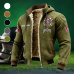 The Buckeye Force Fleece-Lined Hooded Jacket, All-Mountain Hooded Fleece HVN1454OS - Green