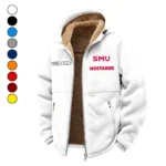The Mustang Elite Winter Fleece Jacket, Cold Weather Hiking Fleece HVN1454SM - White