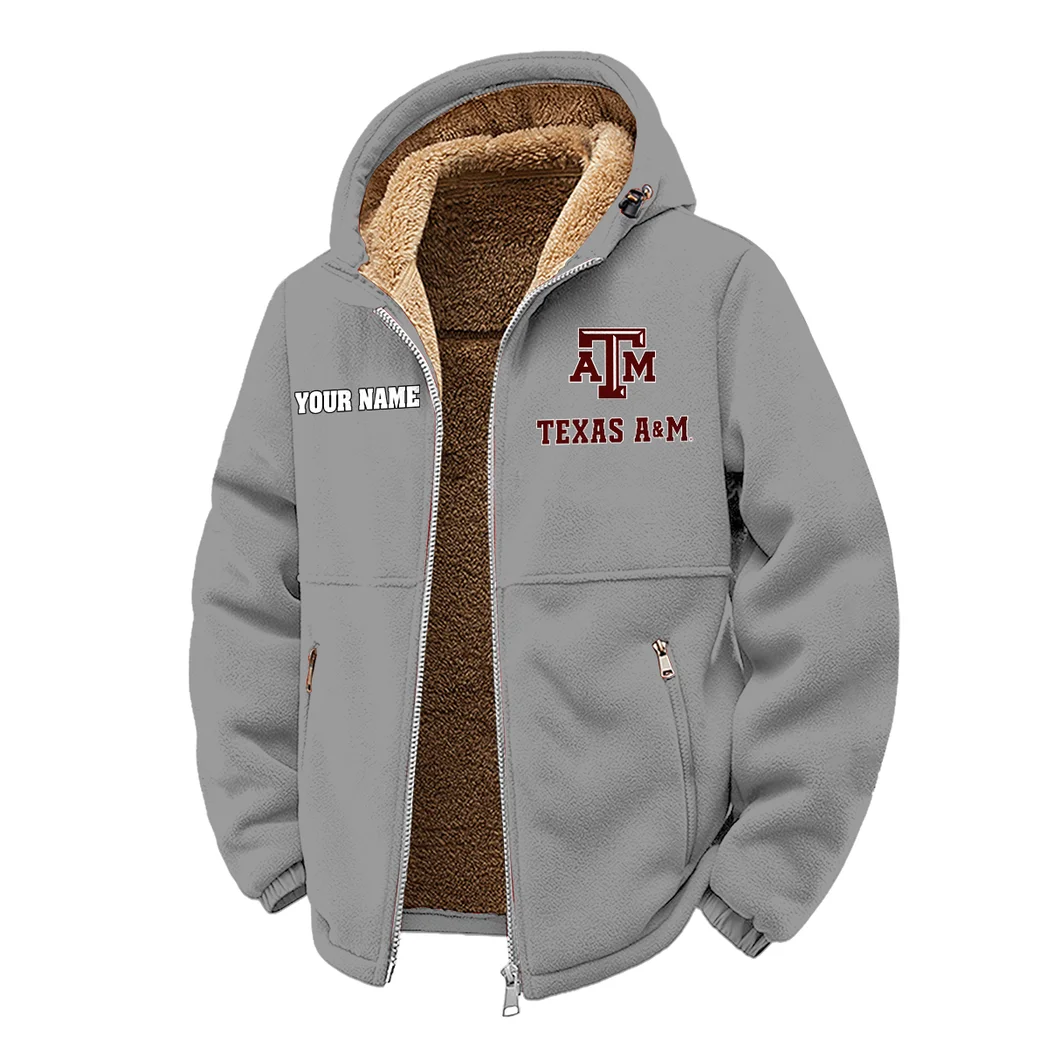 The A&M Power Winter Fleece Jacket, Ski & Snowboard Mid-Layer HVN1454TA - Grey - Image 2
