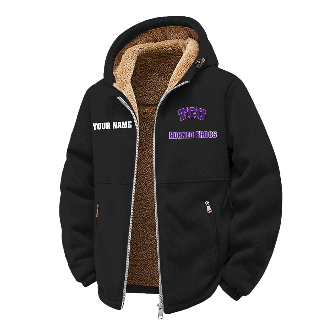 Fort Worth’s Finest Winter Fleece Jacket, Winter Endurance Jacket HVN1454TC - Black - Image 2