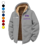 Fort Worthâ€™s Finest Winter Fleece Jacket, Winter Endurance Jacket HVN1454TC - Grey