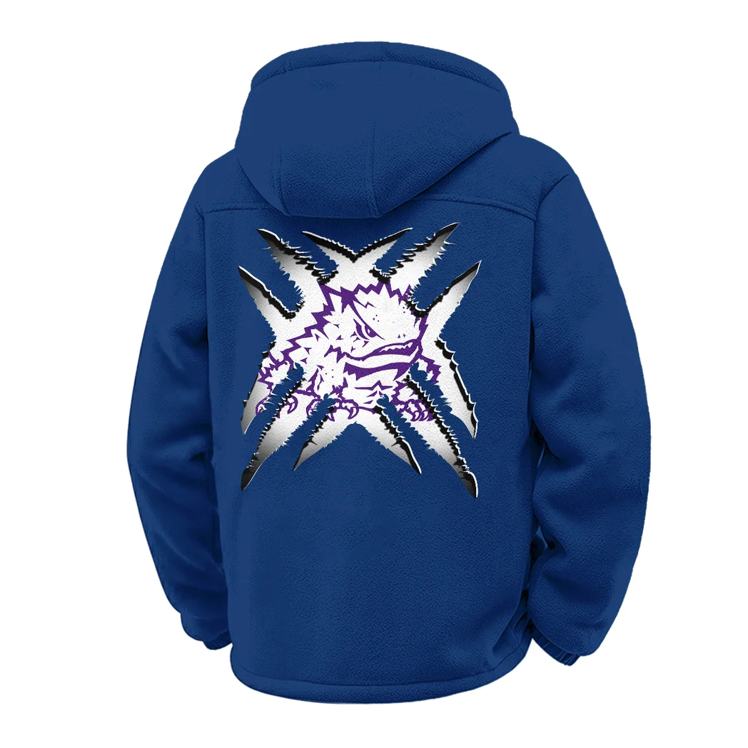 Fort Worth’s Finest Winter Fleece Jacket, Winter Endurance Jacket HVN1454TC - Navy - Image 3