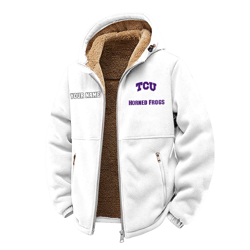 Fort Worth’s Finest Winter Fleece Jacket, Winter Endurance Jacket HVN1454TC - White - Image 2