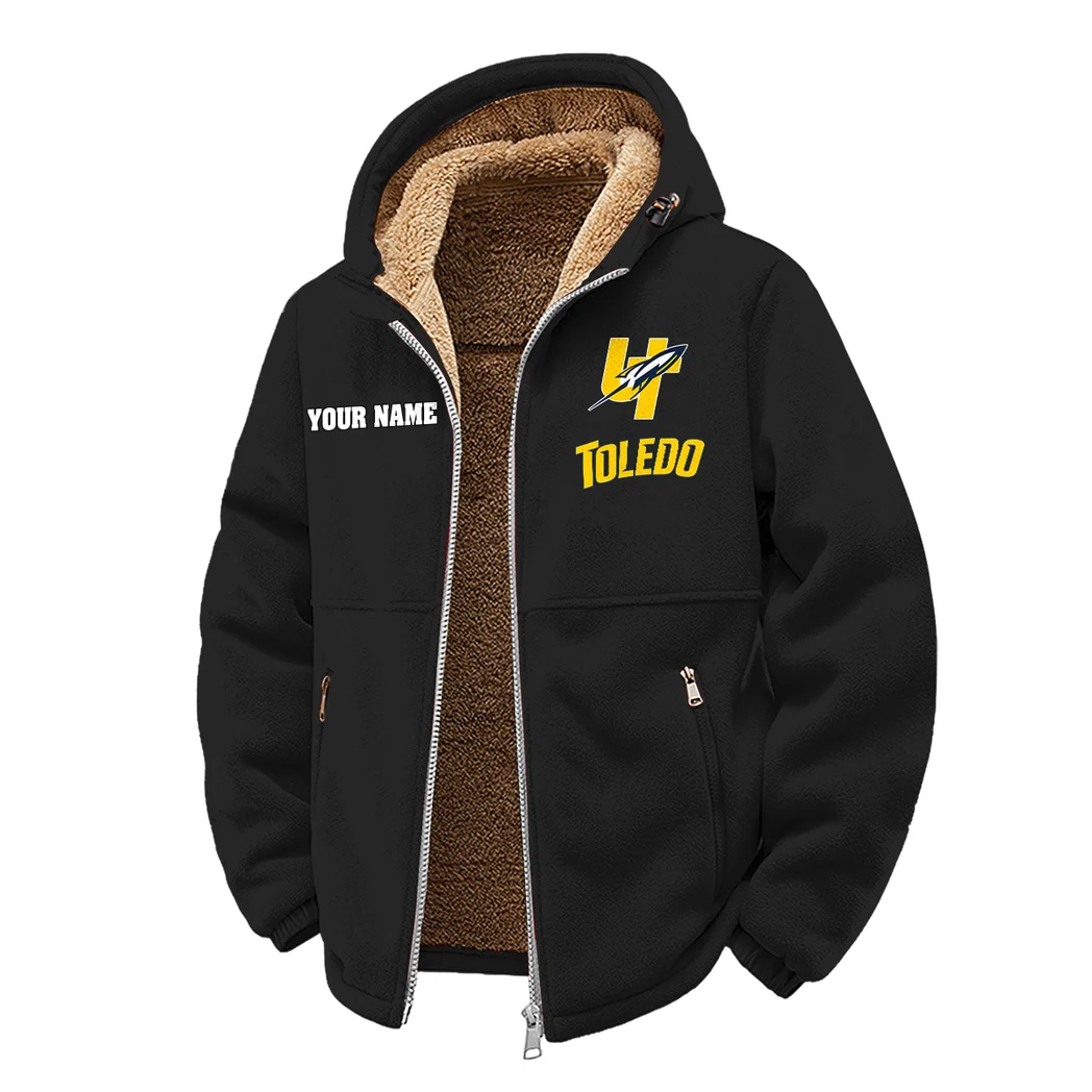 The Toledo Force Winter Fleece Jacket, Brushed Interior Winter Fleece HVN1454TR - Black - Image 2