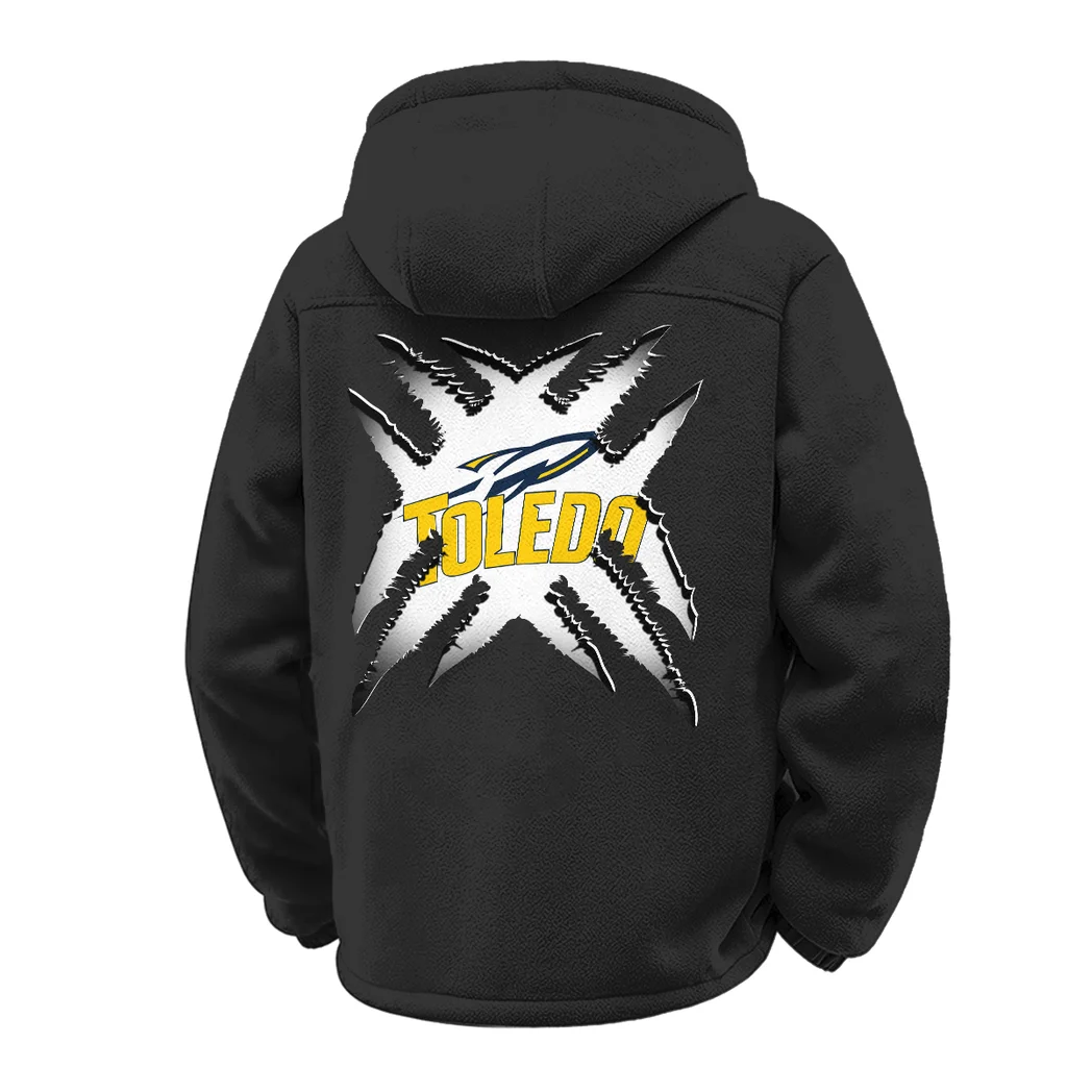 The Toledo Force Winter Fleece Jacket, Brushed Interior Winter Fleece HVN1454TR - Black - Image 3