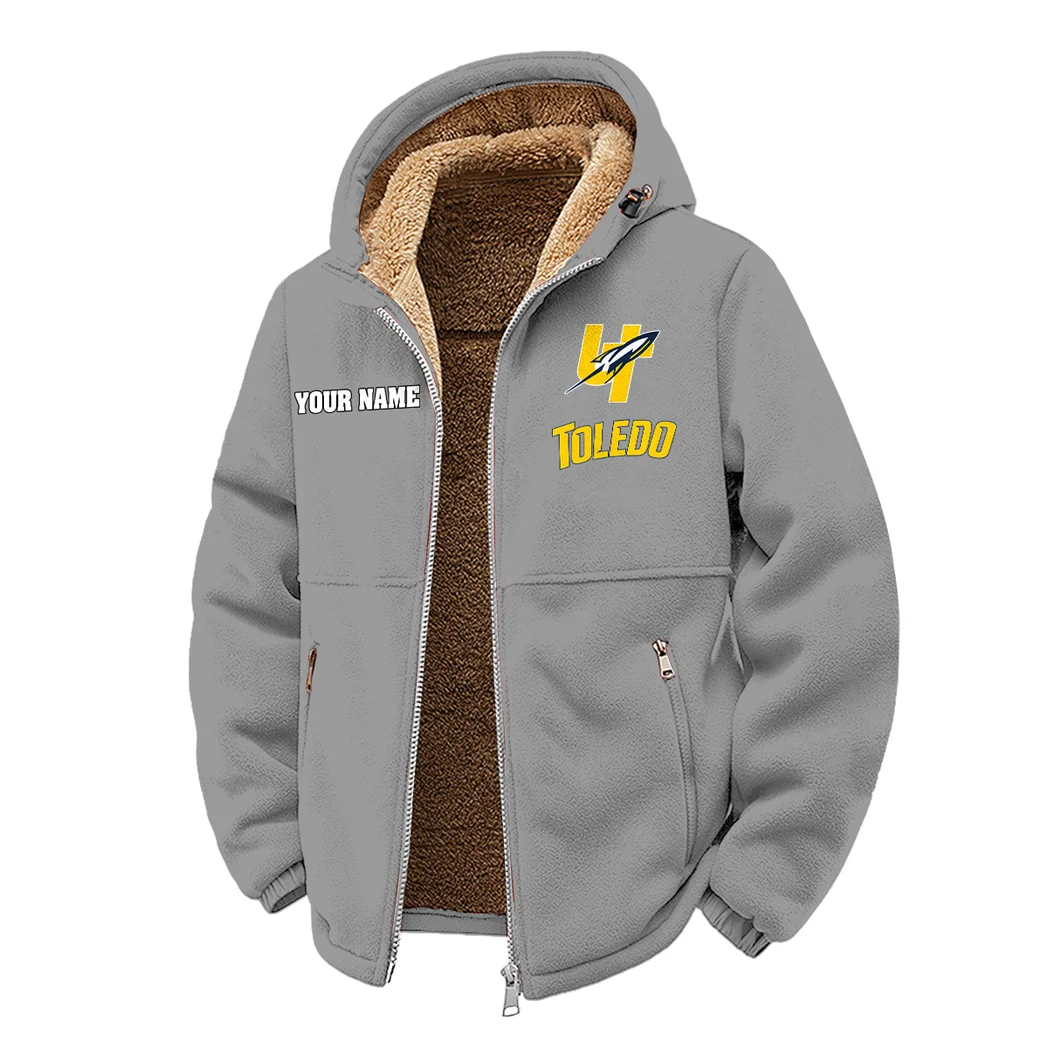 The Toledo Force Winter Fleece Jacket, Brushed Interior Winter Fleece HVN1454TR - Grey - Image 2