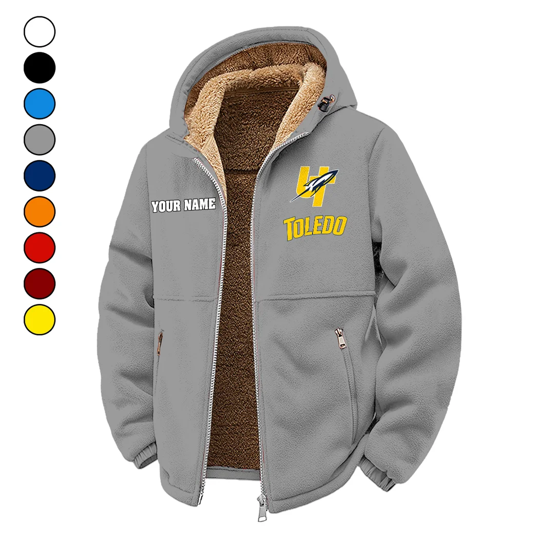 The Toledo Force Winter Fleece Jacket, Brushed Interior Winter Fleece HVN1454TR - Grey