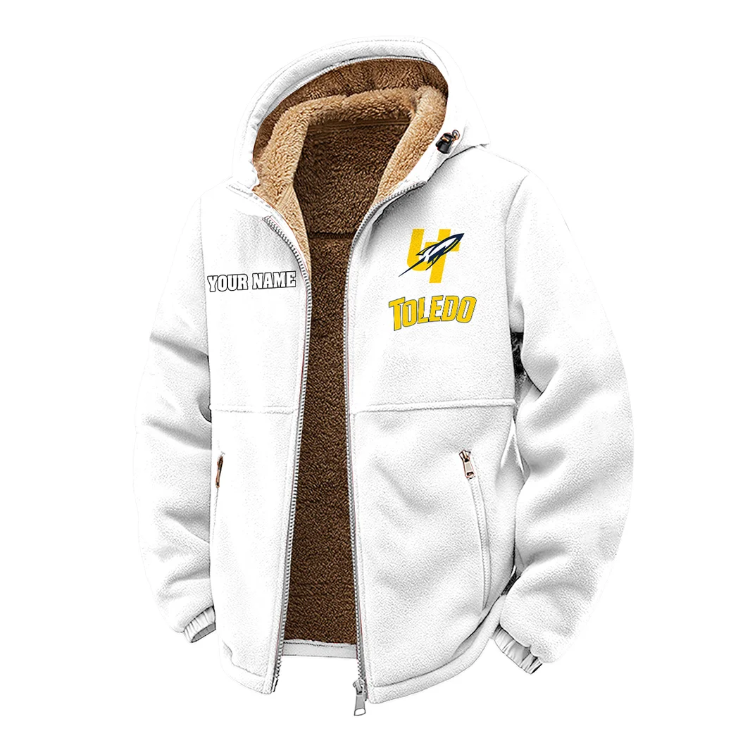 The Toledo Force Winter Fleece Jacket, Brushed Interior Winter Fleece HVN1454TR - White - Image 2