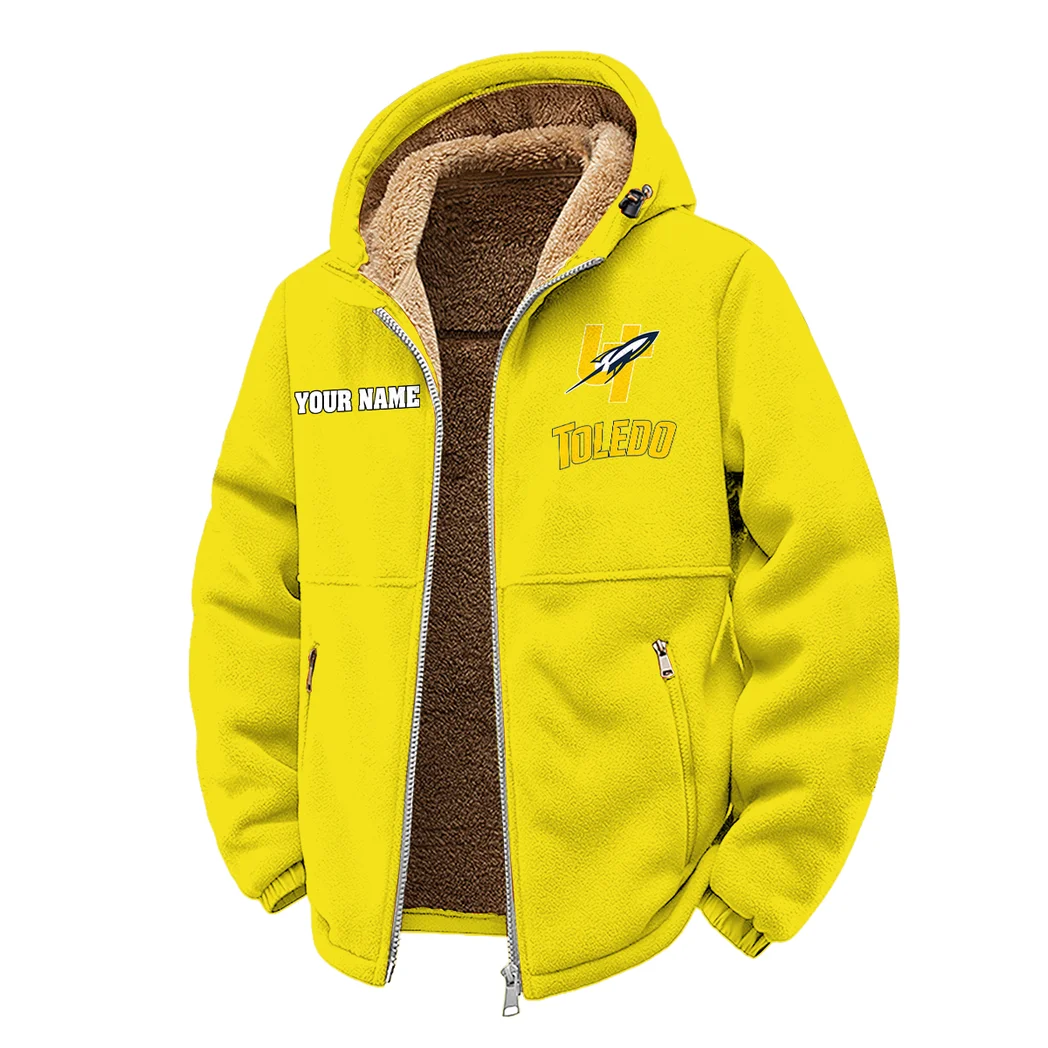 The Toledo Force Winter Fleece Jacket, Brushed Interior Winter Fleece HVN1454TR - Yellow - Image 2