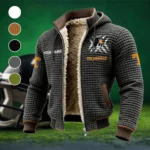 The Tennessee Spirit Fleece-Lined Hooded Jacket, Luxe Cloud-Fleece Hooded Shell HVN1454TV - Grey