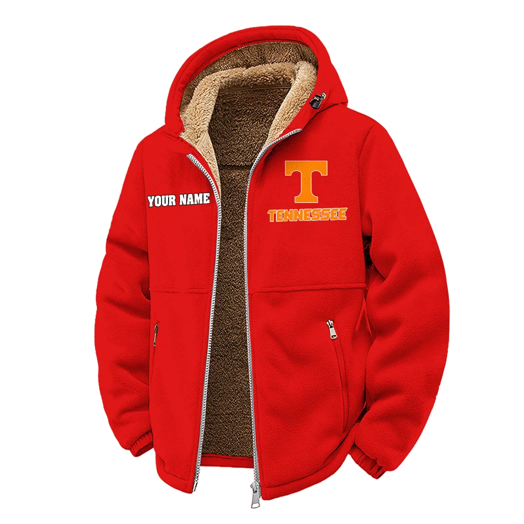 The Tennessee Spirit Winter Fleece Jacket, High-Density Comfort Fleece HVN1454TV - red - Image 2