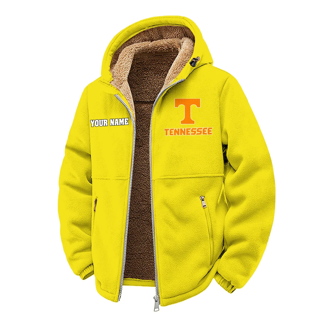 The Tennessee Spirit Winter Fleece Jacket, High-Density Comfort Fleece HVN1454TV - Yellow - Image 2