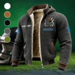 Westwood Icons Fleece-Lined Hooded Jacket, Breathable Warmth Sport Jacket HVN1454UC - Grey