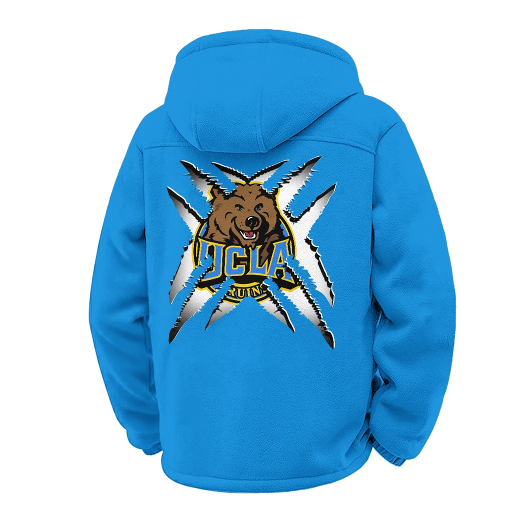 Westwood Icons Winter Fleece Jacket, Premium Fleece Barrier HVN1454UC - cyan - Image 3