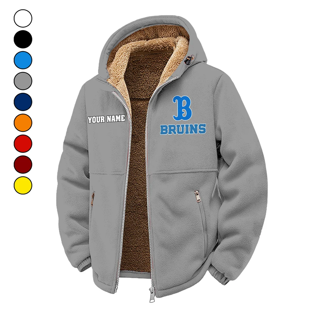Westwood Icons Winter Fleece Jacket, Premium Fleece Barrier HVN1454UC - Grey