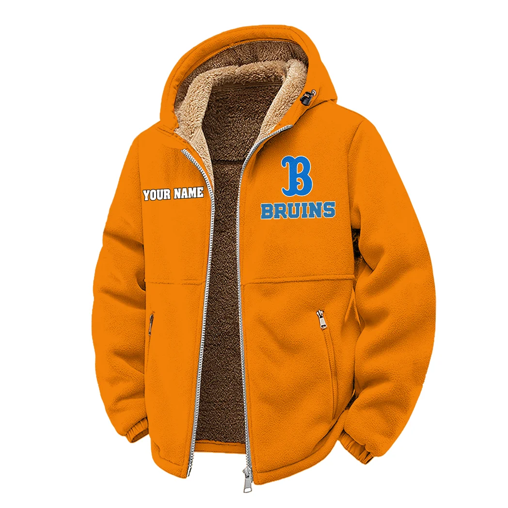 Westwood Icons Winter Fleece Jacket, Premium Fleece Barrier HVN1454UC - Orange - Image 2