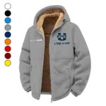 The Utah State Power Winter Fleece Jacket, Thermal Winter Fleece HVN1454US - Grey