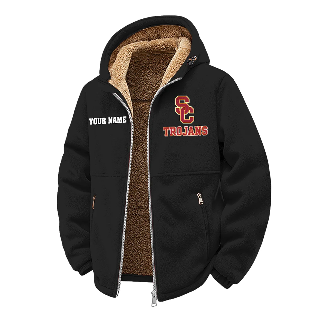 The Trojan Power Winter Fleece Jacket, Arctic Expedition Fleece HVN1454US - Black - Image 2