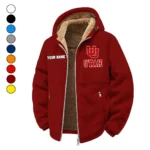 The Ute Ambush Winter Fleece Jacket, Warm Core Loft Fleece HVN1454UU - Wine