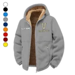 Nashvilleâ€™s Finest Winter Fleece Jacket, Breathable Winter Comfort HVN1454VC - Grey