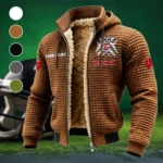 The Badger Spirit Fleece-Lined Hooded Jacket, Warmth-Lock Fleece-Lined Zip HVN1454WB - brown