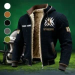 The Cowboy Spirit Fleece-Lined Hooded Jacket, Modern Athletic Hybrid Parka HVN1454WC - Black