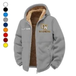 The Cowboy Spirit Winter Fleece Jacket, Arctic Expedition Fleece HVN1454WC - Grey