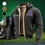 The Huskies Fleece-Lined Hooded Jacket, Dynamic Training Hooded Shell HVN1454WH - Grey