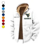 The Mountaineer Pride Winter Fleece Jacket, Sub-Zero Fleece Jacket HVN1454WV - White