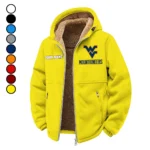 The Mountaineer Pride Winter Fleece Jacket, Sub-Zero Fleece Jacket HVN1454WV - Yellow