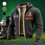 Furry Army Fleece-Lined Hooded Jacket, Alpine Ascent Hooded Jacket HVN1457CL - Grey