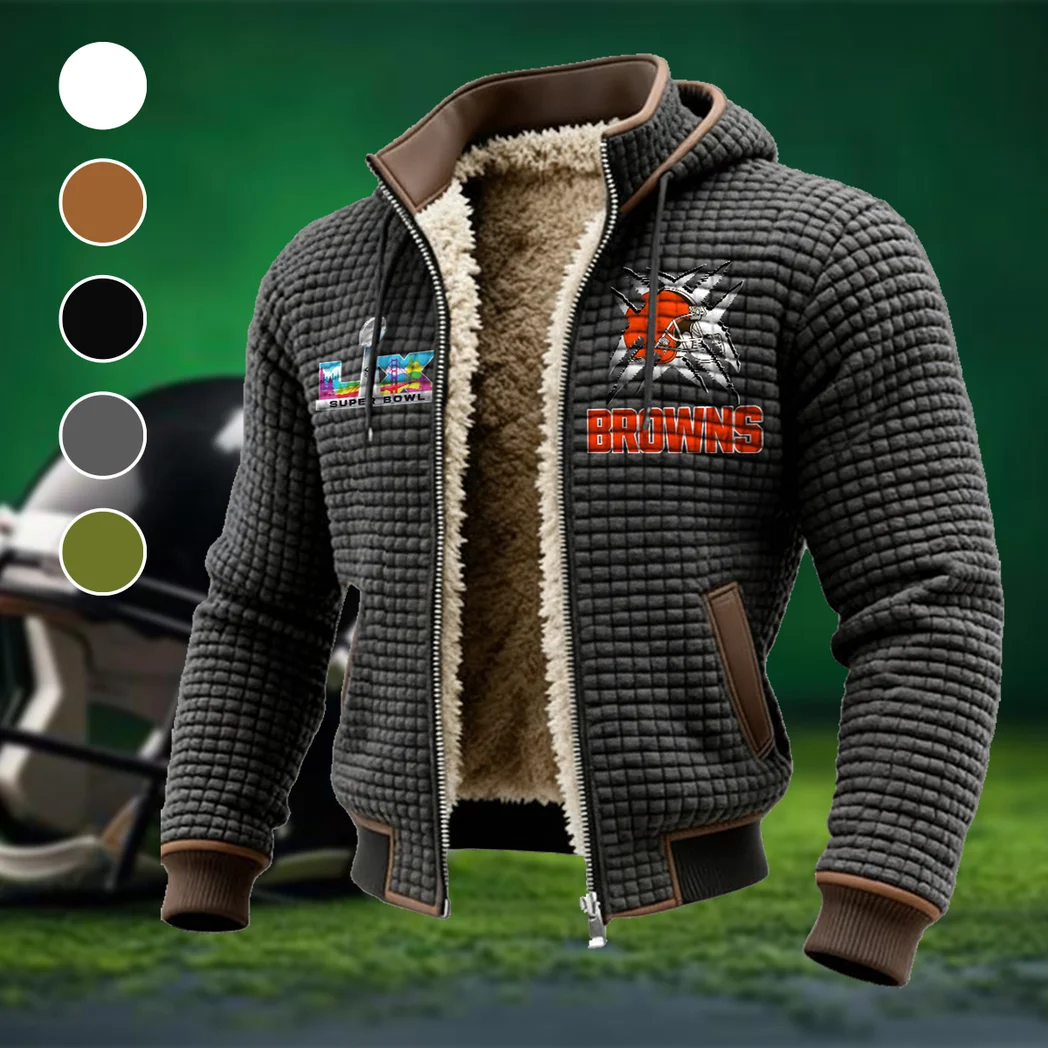 Furry Army Fleece-Lined Hooded Jacket, Alpine Ascent Hooded Jacket HVN1457CL - Grey