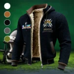 Fan Feline Squad Fleece-Lined Hooded Jacket, Arctic Protection Hooded Zip HVN1457JJ - Black