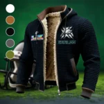 Match Day Squad Fleece-Lined Hooded Jacket, Luxe Cloud-Fleece Hooded Shell HVN1457PE - Black