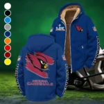 Winged Pride Winter Fleece Jacket, All-Mountain Sport Jacket HVN1458AC - Navy