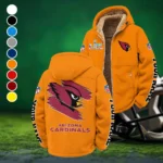 Winged Pride Winter Fleece Jacket, All-Mountain Sport Jacket HVN1458AC - Orange
