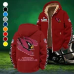 Winged Pride Winter Fleece Jacket, All-Mountain Sport Jacket HVN1458AC - Wine