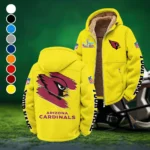 Winged Pride Winter Fleece Jacket, All-Mountain Sport Jacket HVN1458AC - Yellow