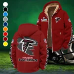 Red Crew Winter Fleece Jacket, Anti-Pill Thermal Fleece HVN1458AF - Wine
