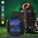 Buffalo Squad Winter Fleece Jacket, Arctic Expedition Fleece HVN1458BB - Black