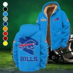 Buffalo Squad Winter Fleece Jacket, Arctic Expedition Fleece HVN1458BB - Cyan