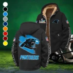 Game Day Stalkers Winter Fleece Jacket, Cross-Training Thermal Zip HVN1458CP - Black