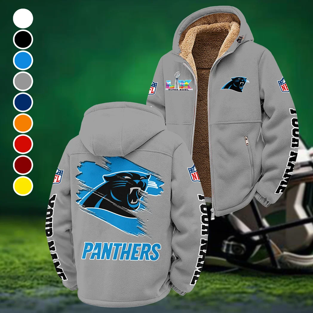 Game Day Stalkers Winter Fleece Jacket, Cross-Training Thermal Zip HVN1458CP - Grey