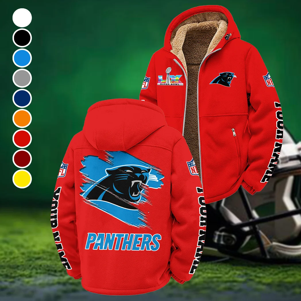 Game Day Stalkers Winter Fleece Jacket, Cross-Training Thermal Zip HVN1458CP - Red