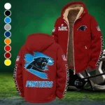 Game Day Stalkers Winter Fleece Jacket, Cross-Training Thermal Zip HVN1458CP - Wine